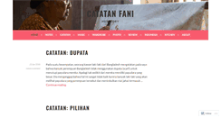 Desktop Screenshot of catatanfani.com